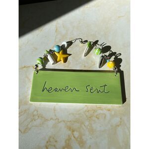 Rare Sandra Magsamen Department 56 Messages From The Heart “Heaven Sent” Plaque